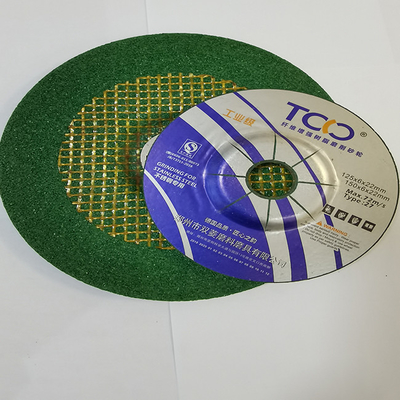 เรซิ่นบอนด์เครื่องบดมุมล้อตัดโลหะ 100x6x16mm Sharpening Disc