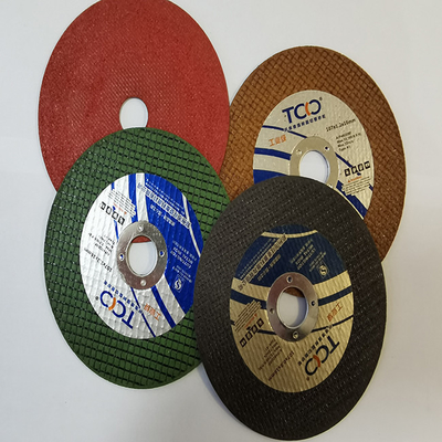 แผ่นตัดเหล็กโลหะขนาด 180 มม. 4 นิ้ว Inox Abrasive Inox Cut Off Wheel