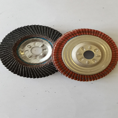 เซอร์โคเนียอลูมินา AO เจียรและขัดแผ่น Flap Disc 125mm Abrasive Wheel